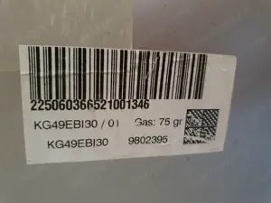 Siemens KG49EBI30 hűtő és fagyasztószekrény belső polcai és tartói egyben alkatrésznek - kép 2