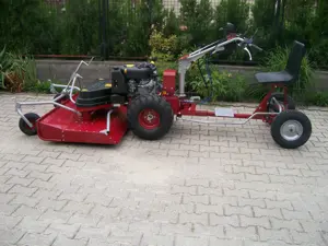 PANTER FD-3-MOWER professzionális egytengelyes traktor kétkéses fűnyíróasztallal !!! - kép 4