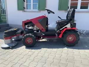 Panter FD-5 minitraktor dobos kaszával, (Cseh gyártmányú), 16 LE-s, szenzációs áron - kép 7