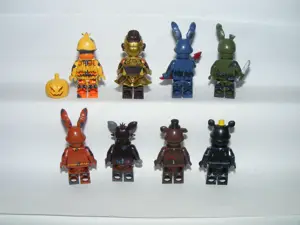 Lego FNAF Five Nights at Freddy 's figurák  Fantom Foxy Jack O Springtrap Ballora ÚJ - kép 3