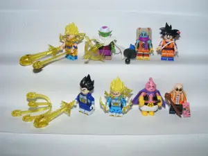 Lego Dragon Ball Z figurák Son Goku Majin Buu Vegeta Piccolo Pagi figura ÚJ - kép 5