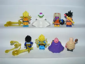 Lego Dragon Ball Z figurák Son Goku Majin Buu Vegeta Piccolo Pagi figura ÚJ - kép 3
