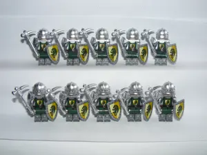 Lego Castle Lovag figurák Dragon Sárkányos katonák sereg 10db katona Új - kép 4