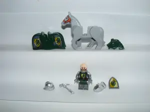 Lego Castle Lovag figurák Dragon Sárkányos Lovag katonák sereg 7db + ló ÚJ - kép 6