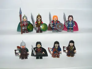 Lego Gyűrűk Ura Hobbit figurák Aragorn Theoden Grima Boromir Bard Faramir figura ÚJ - kép 4