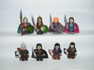 Lego Gyűrűk Ura Hobbit figurák Aragorn Theoden Grima Boromir Bard Faramir figura ÚJ - kép 2