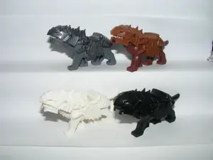 Lego Gyűrűk Ura Hobbit figurák 4db Ork ló Páncélozott Warg farkas figura ÚJ - kép 6