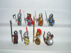 Lego Castle figurák katonák Thomas Montagu Edmund Thorpe Lionheart katona lovag ÚJ - kép 5
