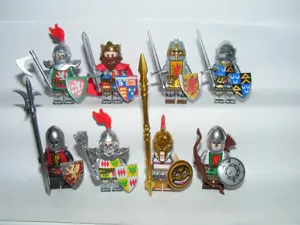 Lego Castle figurák katonák Thomas Montagu Edmund Thorpe Lionheart katona lovag ÚJ - kép 2