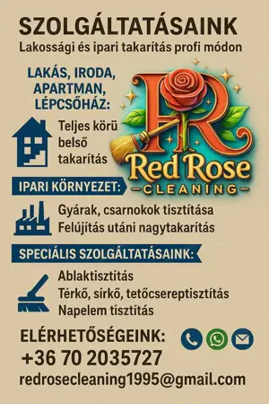Red Rose Cleaning Veszprém takarítás 