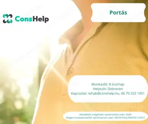 Éjszakai portás munkalehetőség megváltozott munkaképességűek számára.