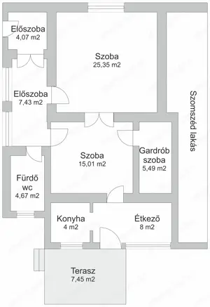 Eladó családi ház 76m2 - kép 11
