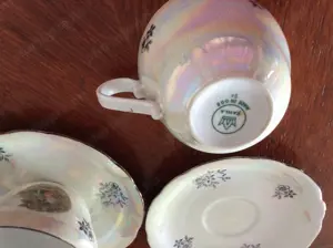 Antik étkészlet 6 személyes - kép 6