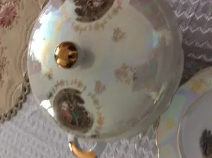 Antik étkészlet 6 személyes - kép 10