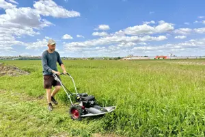 6,5 LE-S Dakr Tekton L196 magasgaz-kaszáló ipari kivitelű önjáró gép. Ár: 350.000 Ft.+Áfa - kép 10