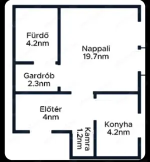 Eladó XVI. kerületben 35 nm-es lakás