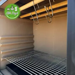 Mediterrán grillező füstölő kertikonyha - kép 8