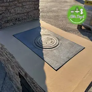 Mediterrán grillező füstölő kertikonyha - kép 4