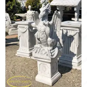 Sárkány szobor műkőből - kép 7