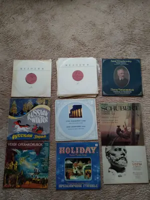 Használt bakelit lemezek. - kép 4