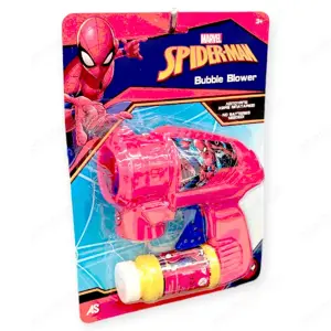 Marvel Pókember kék szappan buborékfújó fegyver   szórakoztató játék