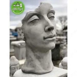 Arc szobor műkőből - kép 5