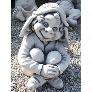 Kerti törpe vicces figura tavasz manó - kép 5