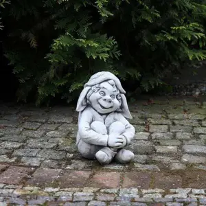 Kerti törpe vicces figura tavasz manó - kép 2