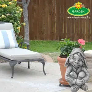 Kerti törpe vicces figura tavasz manó - kép 4