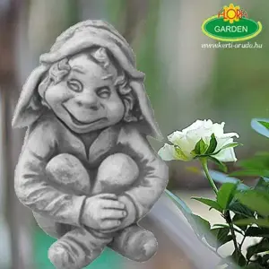 Kerti törpe vicces figura tavasz manó - kép 6