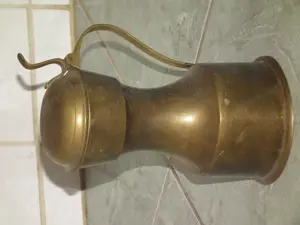 Réz tárgy kancsó kiöntő váza karaffa 5 db. egyben - kép 8