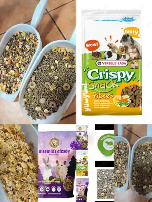 Rágcsáló-, kisemlős eleségek, kiegészítők Hali-Madár