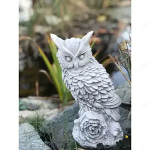 Bagoly szobor uhu - kép 3