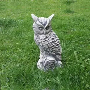 Bagoly szobor uhu - kép 2