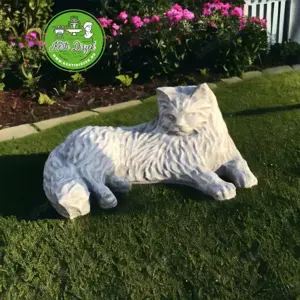 Perzsa macska szobor - kép 2