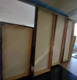 5 részes modern vászonkép eladó- csajos, körömlakk mintás - kép 7