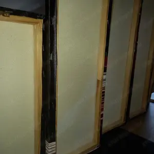 5 részes modern vászonkép eladó- csajos, körömlakk mintás - kép 8