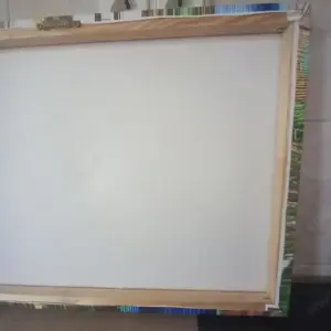 Páva toll mintás vászonkép eladó - kép 5