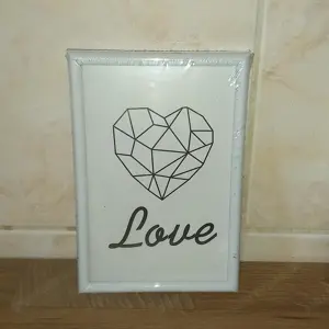 9 db. 10x15 cm-es fehér képkeret eladó, ÚJ! - kép 9