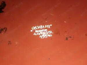 Retró robur zománcos edény lábas  25 L 25000ft óbuda átmérő 46cm személyes átvétel óbudán lakcimemen - kép 2