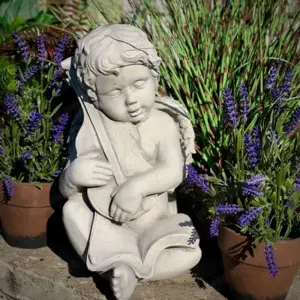 Hegedűs angyal szobor - kép 2