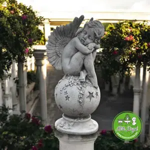 Angyal gömbön ülő - kép 3