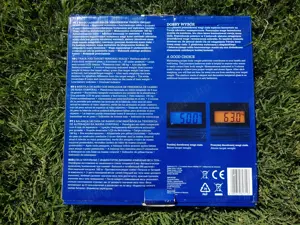 Digitális okosmérleg súlyoptimalizációs visszajelzéssel, csillámos előlappal, türkizkék színben - kép 8