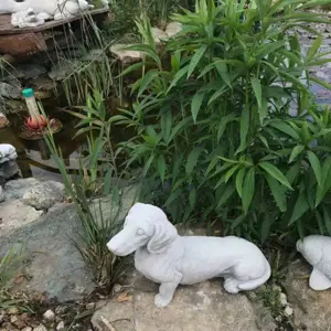 Tacskó kutya szobor - kép 2