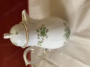 Hollóházi porcelán :6 személyes kávéskészlet hibátlan, új minden darab alján a márka jelzés megvan. - kép 7