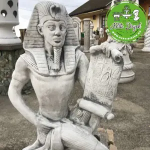 Fáraó szobor műkőből - kép 3