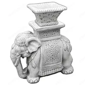 Elefánt szobor virágtartós - kép 4