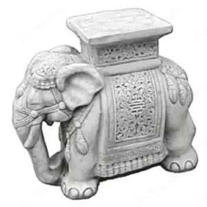 Elefánt szobor virágtartós - kép 3