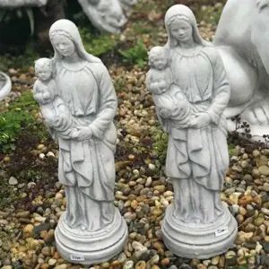 Mária gyermekével szobor - kép 3