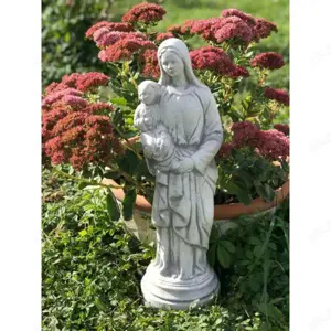 Mária gyermekével szobor - kép 4